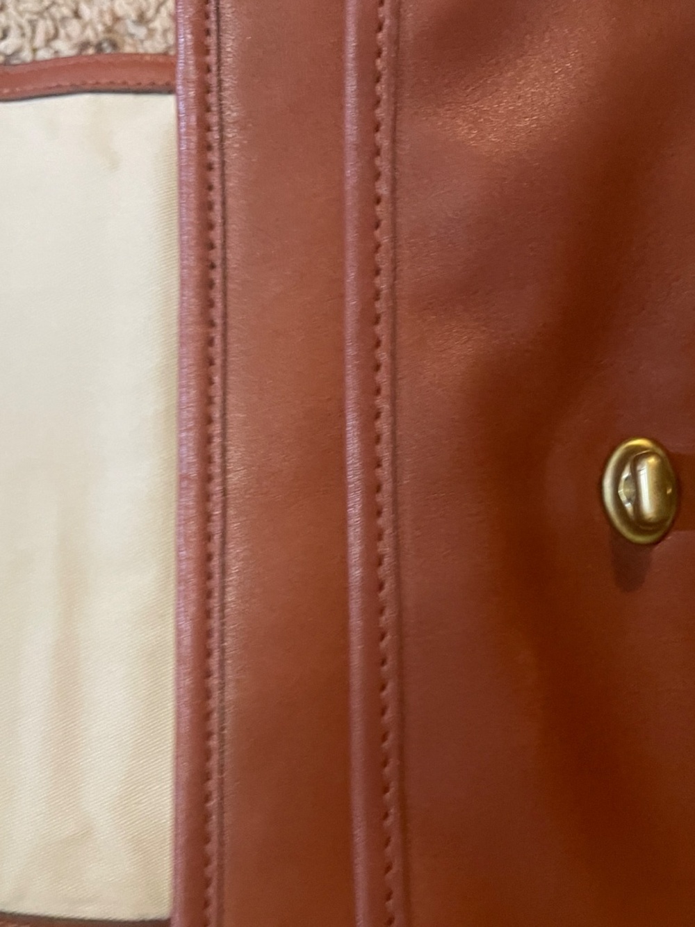Coach Penny Legacy Leather Crossbody Turnlock - Picture 7 of 13